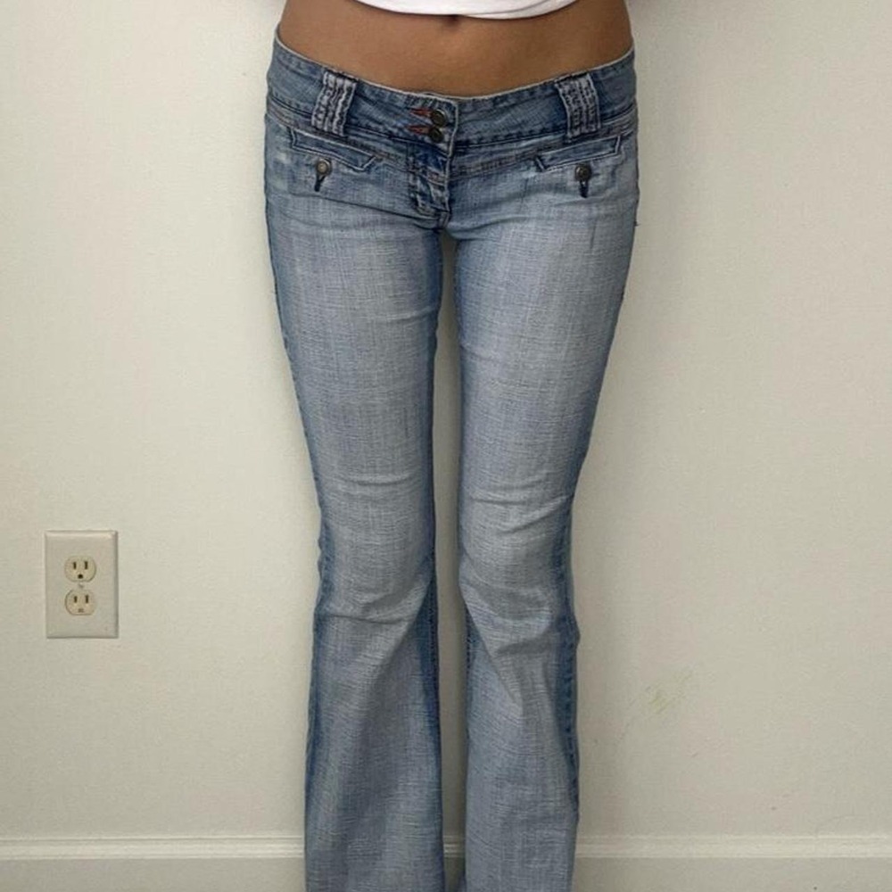 2000s major low rise acid wash hydraulic jeans